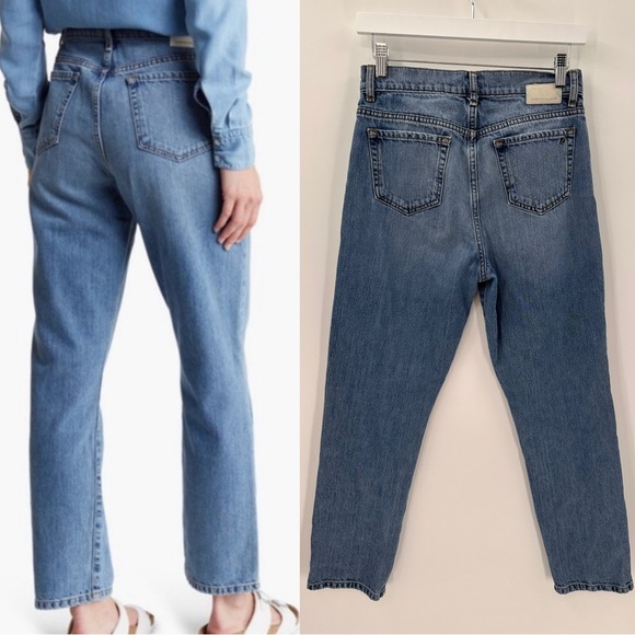 Current Elliott The Boyfriend Jeans Stormy Wash 25 - Picture 5 of 5